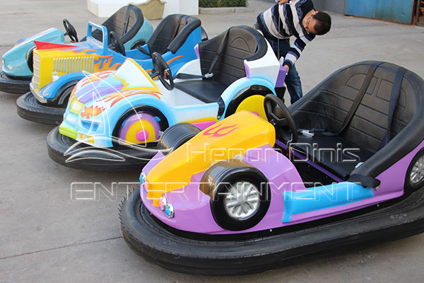 Electric Bumper Cars in Various Designs
