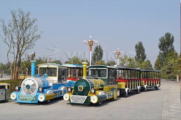 Sightseeing park train without track for sale