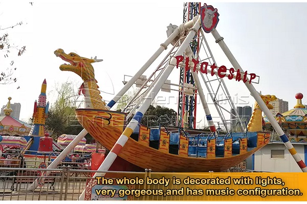 24 seat pirate ship ride for sale