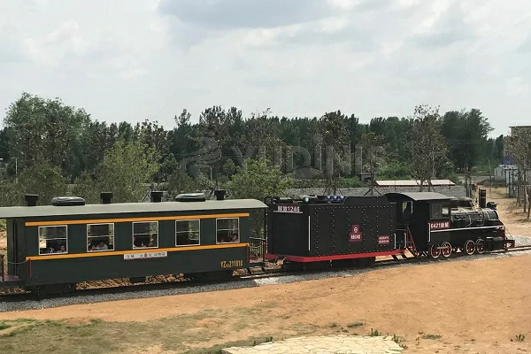 large antique train for amusement parks for sale