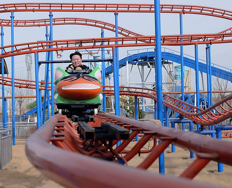 wild mouse coaster track layout