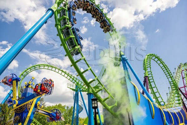 amusement park infrastructure and rides