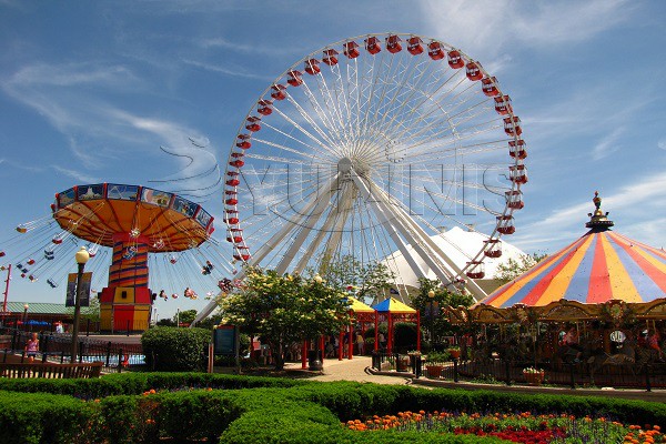 amusement park under construction